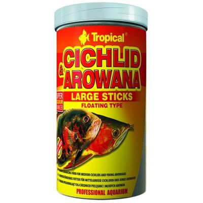 Tropical Cichlid Arowana Large Sticks 100gr (Açık)