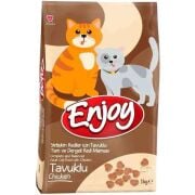 Enjoy Tavuklu Yetişkin Kedi Maması 1Kg