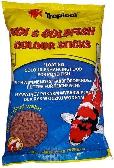 Tropical Koi & Goldfish Colour Sticks 90gr.