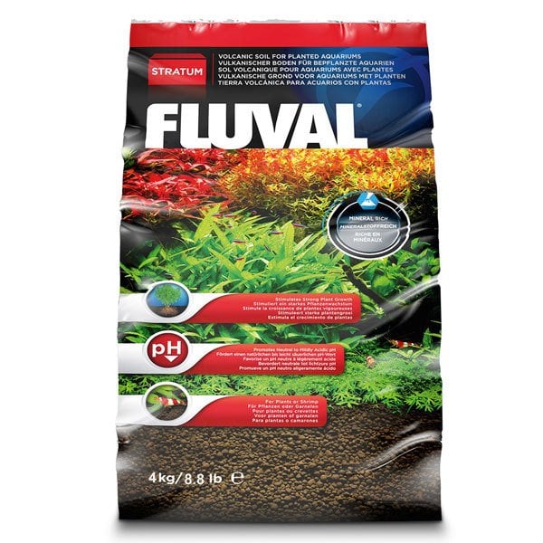 Fluval Stratum Bitki ve Karides Toprağı 4Kg