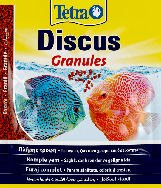 Tetra Discus Bits 15gr. Zarf