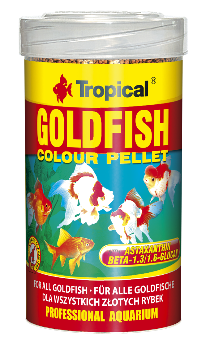 Tropical Goldfish Colour Pellet 1000ml 360gr