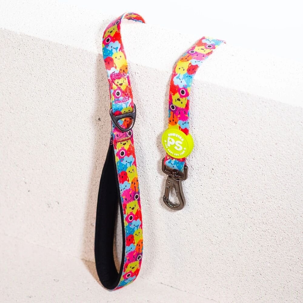 Pawstar Monsters Köpek Gezdirme Kayışı 120 cm x 2 cm