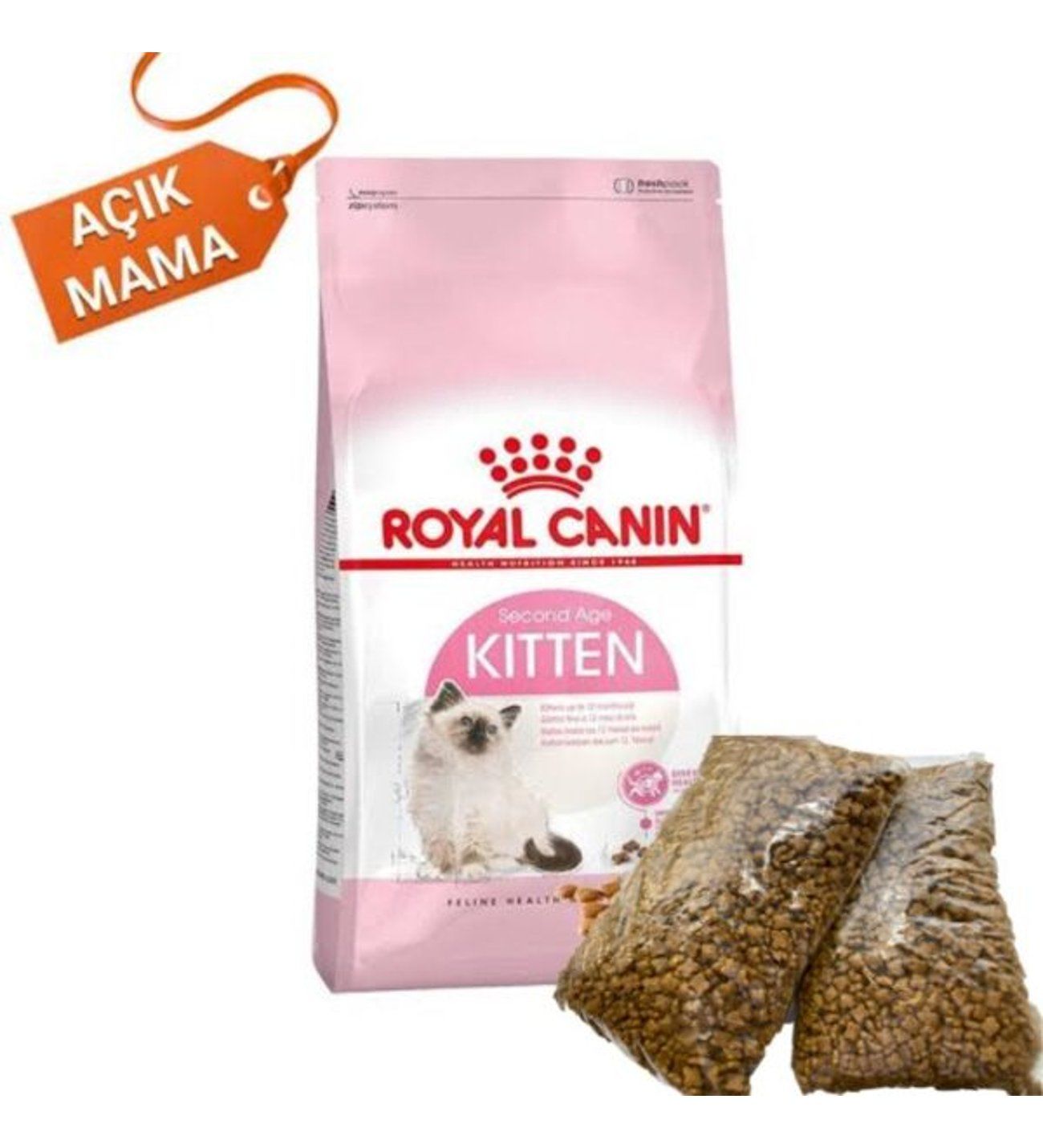 Royal Canin Kitten Tavuklu Yavru Kedi Maması 1 Kg Paketten Bölme