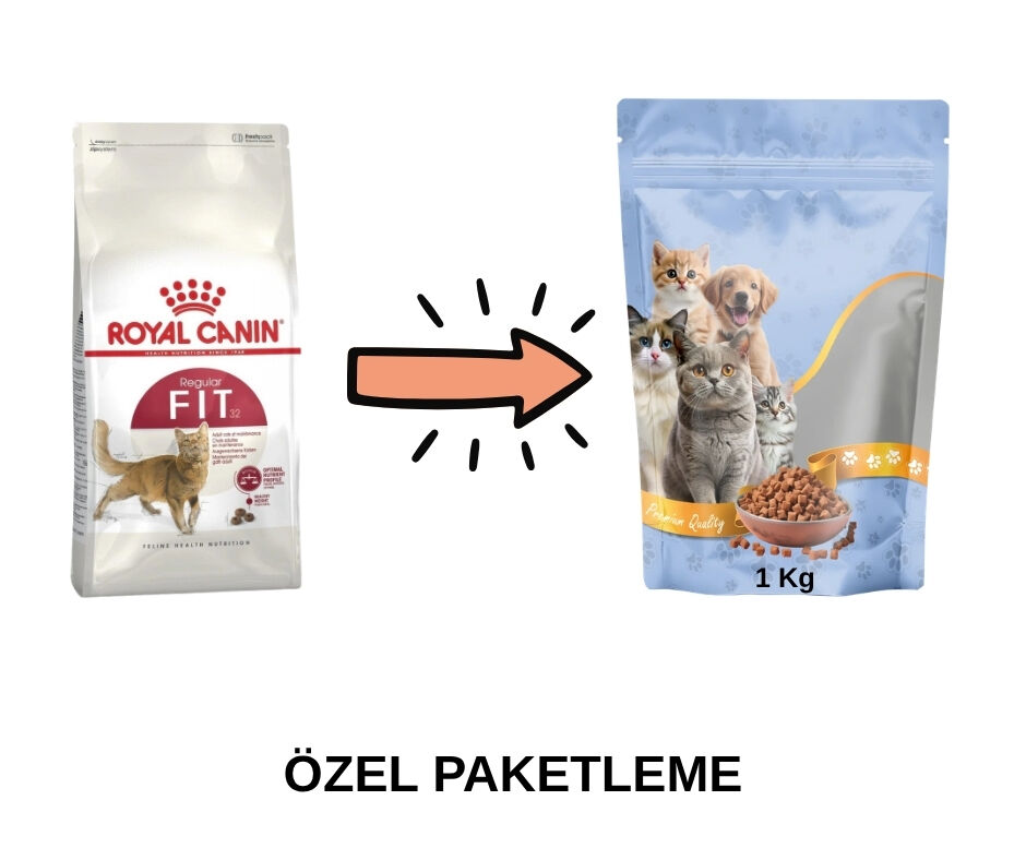 Royal Canin Fit32 Tavuklu Yetişkin Kedi Maması Paketten Bölme Doypack 1 Kg