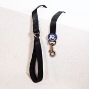 Pawstar Siyah Köpek Gezdirme Kayışı 120 cm x 2 cm