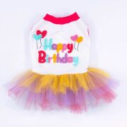 PawStar Happy Birthday Köpek Elbisesi XL Beden