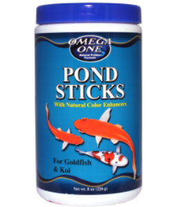 Omega One Pond Sticks 2500ml / 498gr.