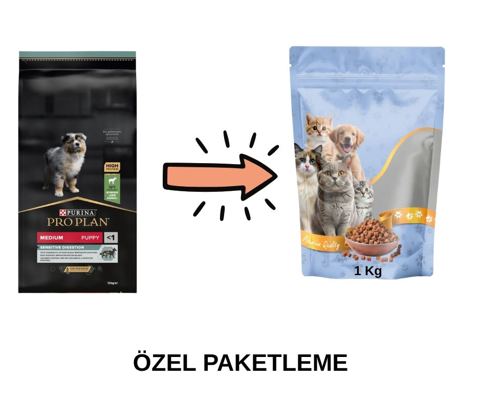 Pro Plan Kuzu Etli Yavru Köpek Maması Paketten Bölme Doypack 1 Kg
