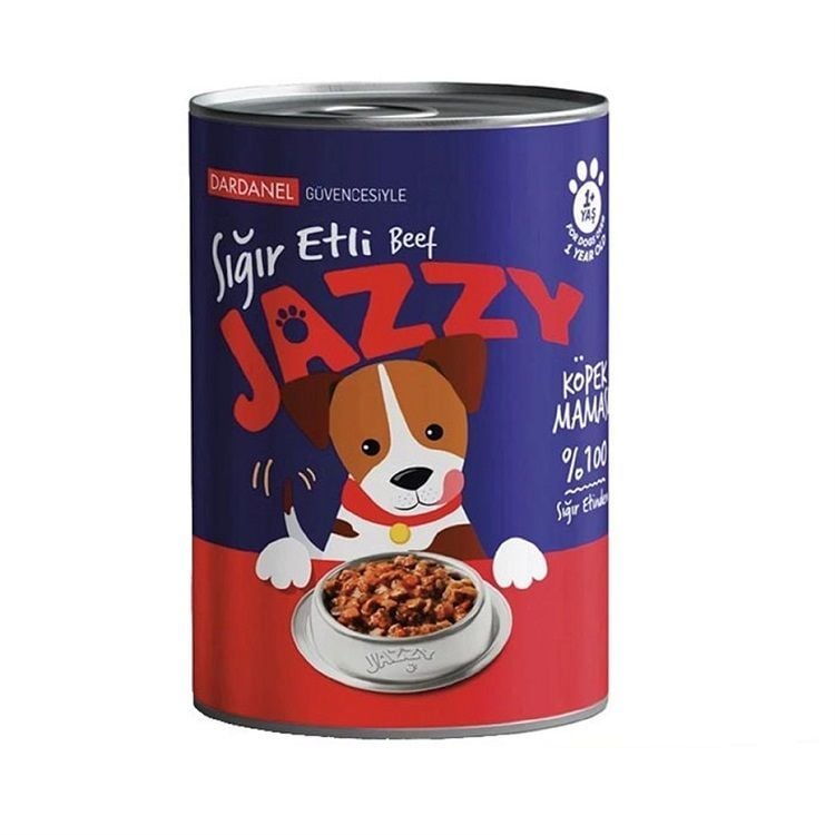 Dardanel Jazzy Sığır Etli Köpek Konservesi 400 Gr