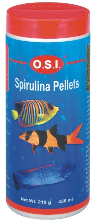 OSI Spirulina Pellets Small 100gr Açık