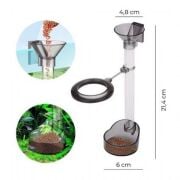 Akvaryum Yemleme Tüpü 21-37,6cm Ayarlı