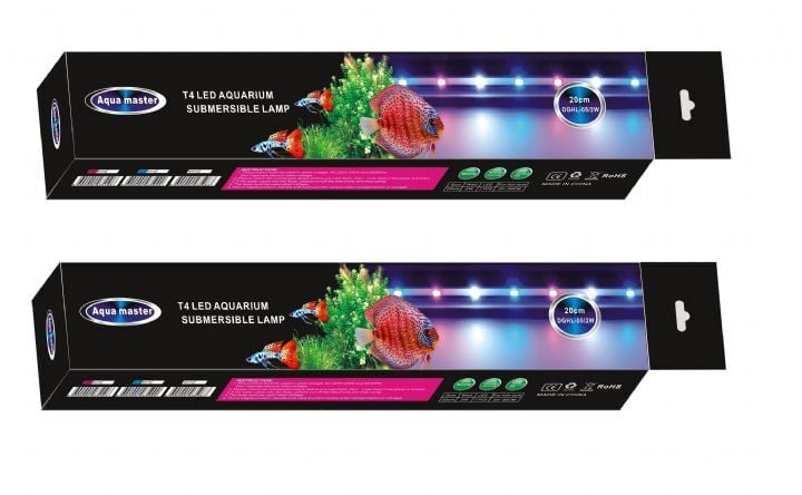 Aqua Master Su Altı Led 20cm 2w Pembe-Beyaz