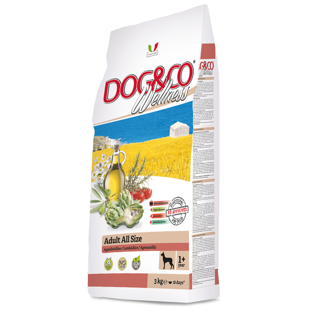 Adragna Dog&Co Kuzu & Pirinç Kuru Köpek Maması 3kg