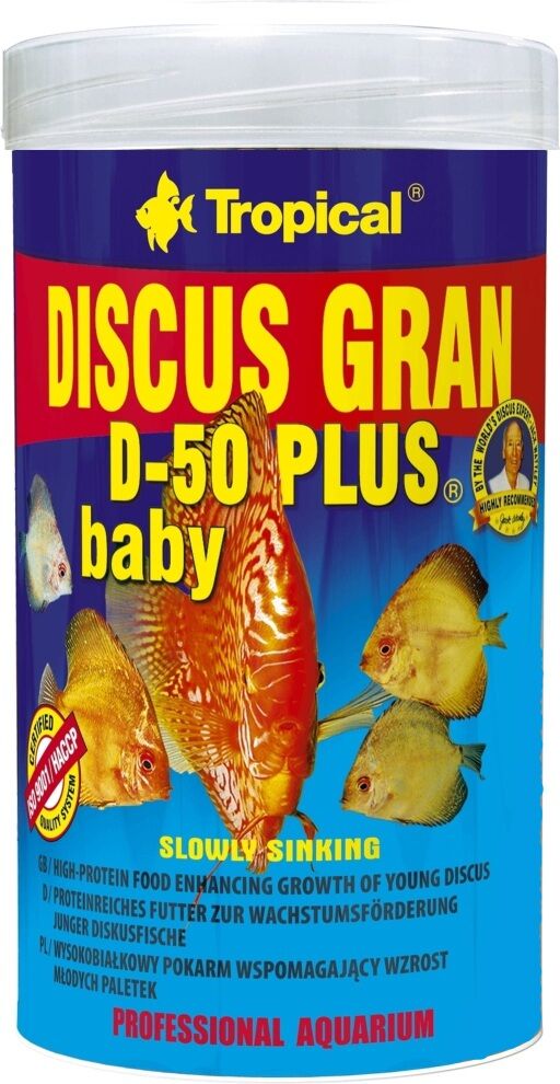 Tropical Discus Gran D-50 Plus Baby 250ml 165gr.
