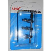 Liya Metal 3lü Hava Vanası