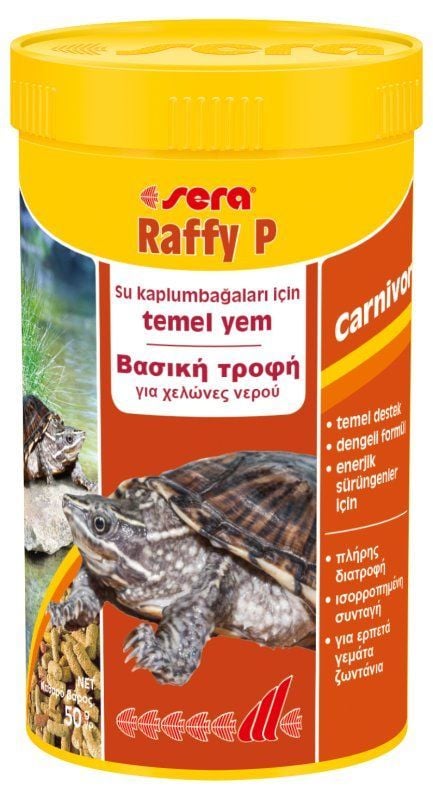 Sera Raffy P Kaplumbağa Yemi 250ml. / 50gr.