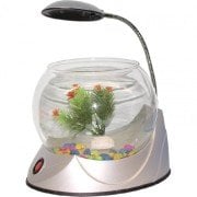 Hailea V02 Mini Akvaryum 1,8Lt Gümüş