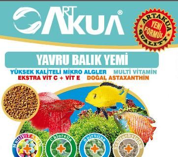 ArtAkua Yavru Balık Yemi 50gr