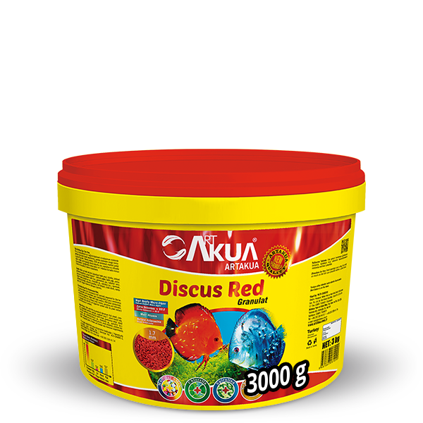 ArtAkua Discus Red Anaç Yemi 100gr (1.7mm) Açık
