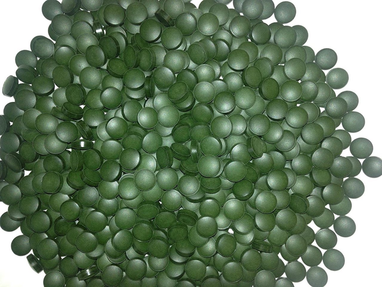 %100 Saf Organik Spirulina Tablet 20ad. Açık
