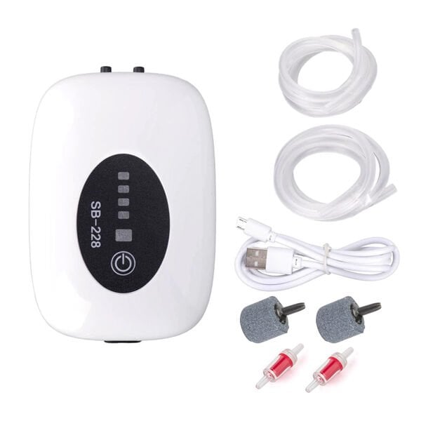 Sobo SB-228 Şarjlı Çift Çıkışlı Hava Motoru
