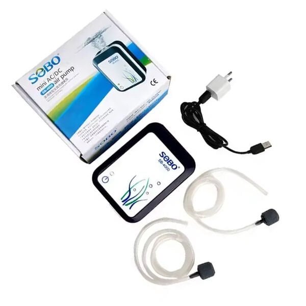 Sobo SB-4000 Şarjlı Çift Çıkışlı Hava Motoru