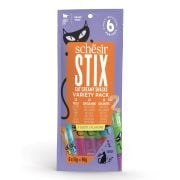 Schesir Stick Karışık Lezzetli Krema Ödülü 6 x 15 Gr